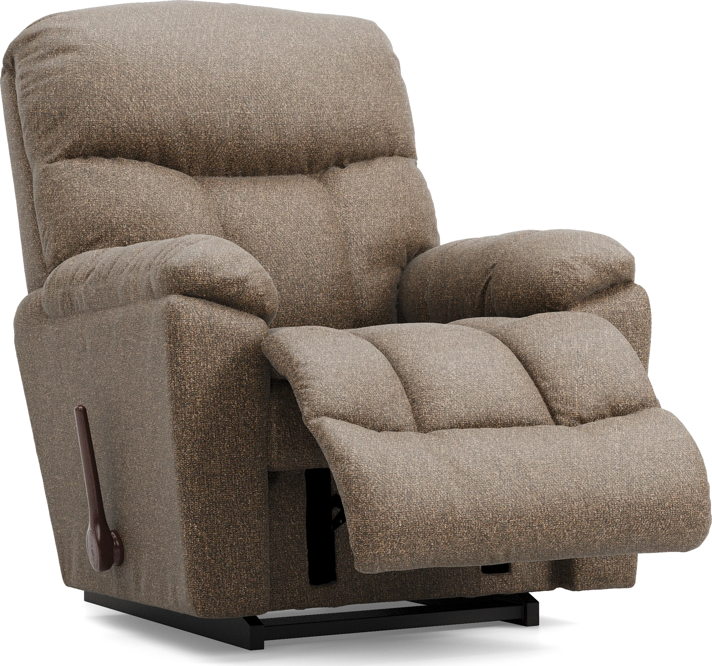 La-Z-Boy Morrison I Brown Polyester Fabric Rocker Recliner | Rooms