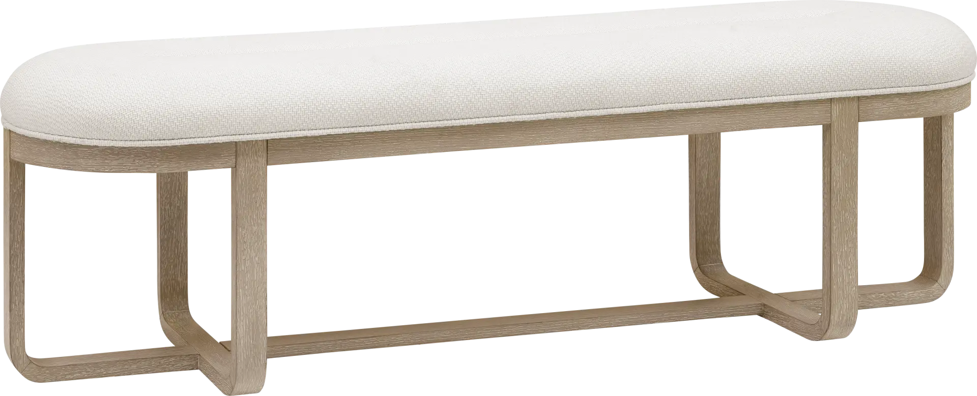 Canyon Sandstone Upholstered Dining Bench