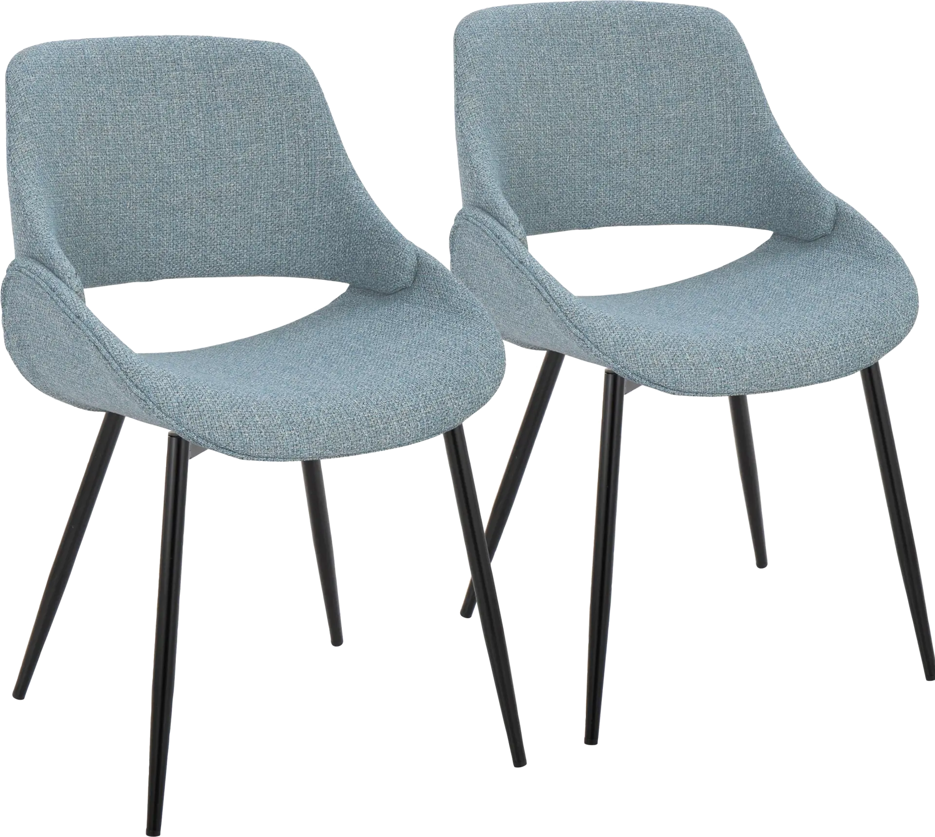 Stroble I Blue Dining Chair, Set of 2