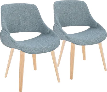 Stroble IV Blue Dining Chair, Set of 2