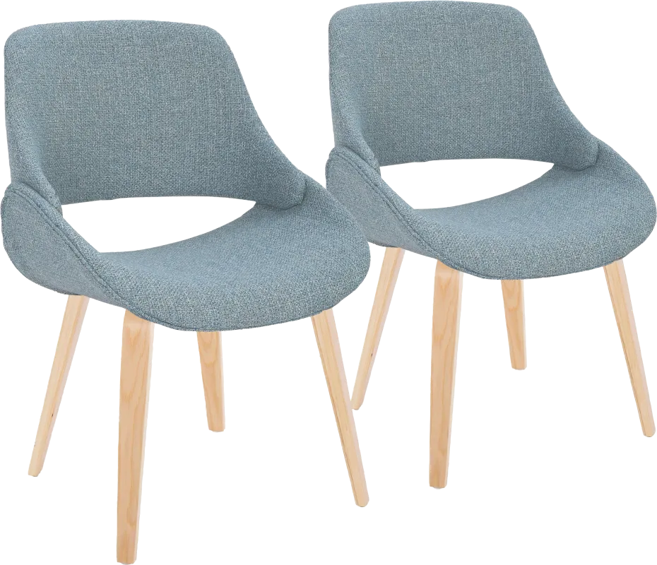 Stroble IV Blue Dining Chair, Set of 2