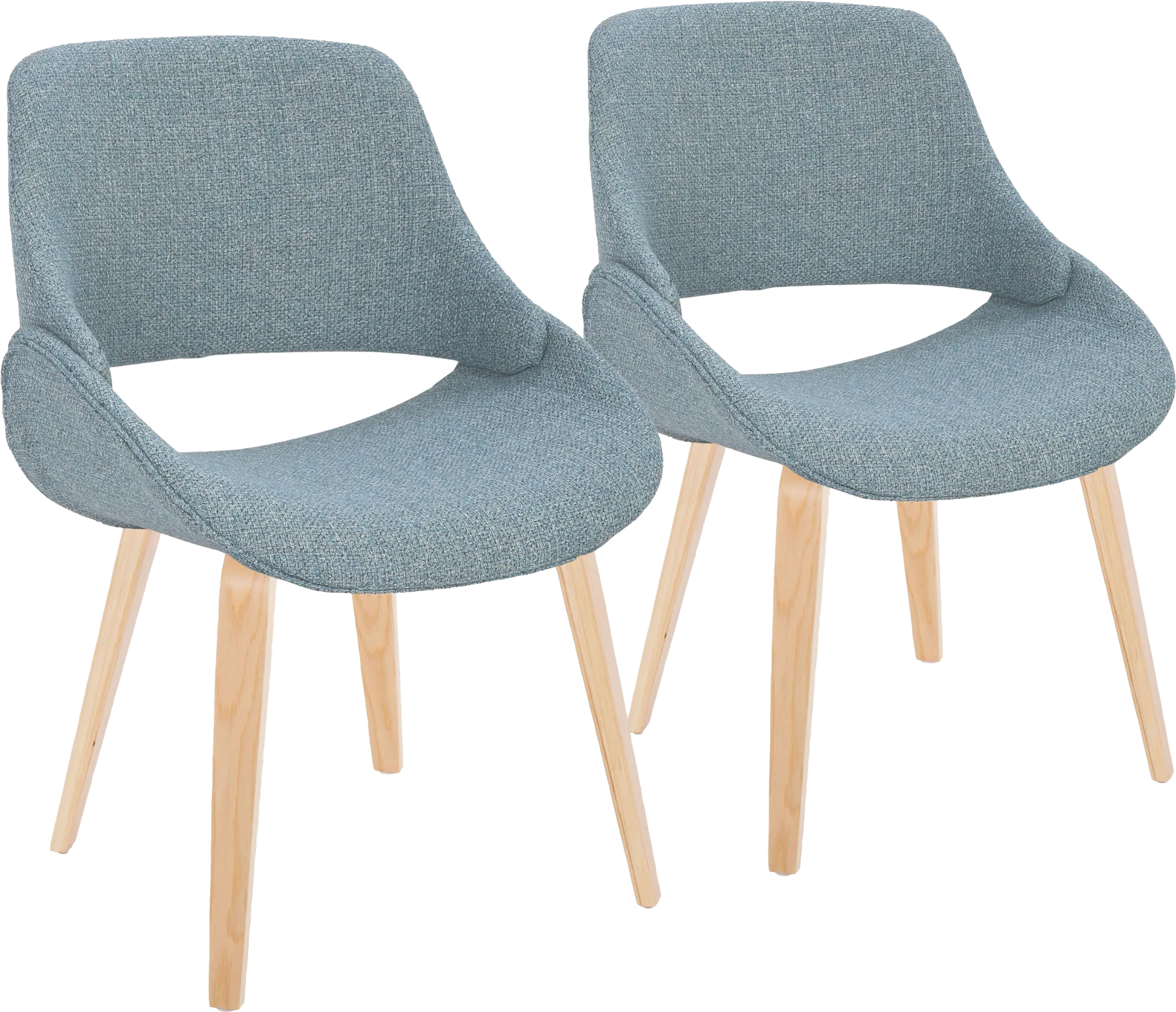 Stroble IV Blue Dining Chair, Set of 2 - Image 1
