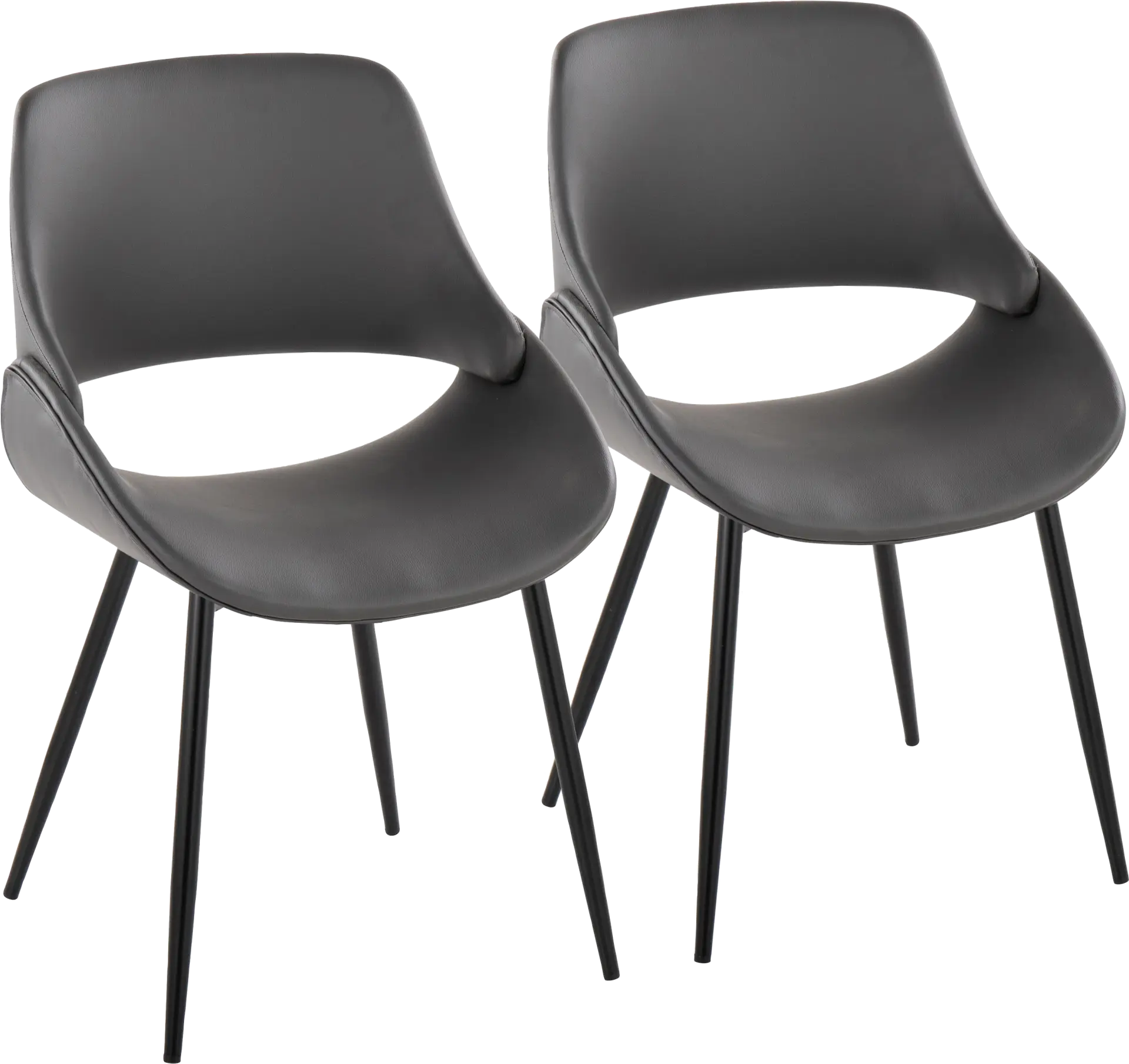 Stroble VI Gray Dining Chair, Set of 2