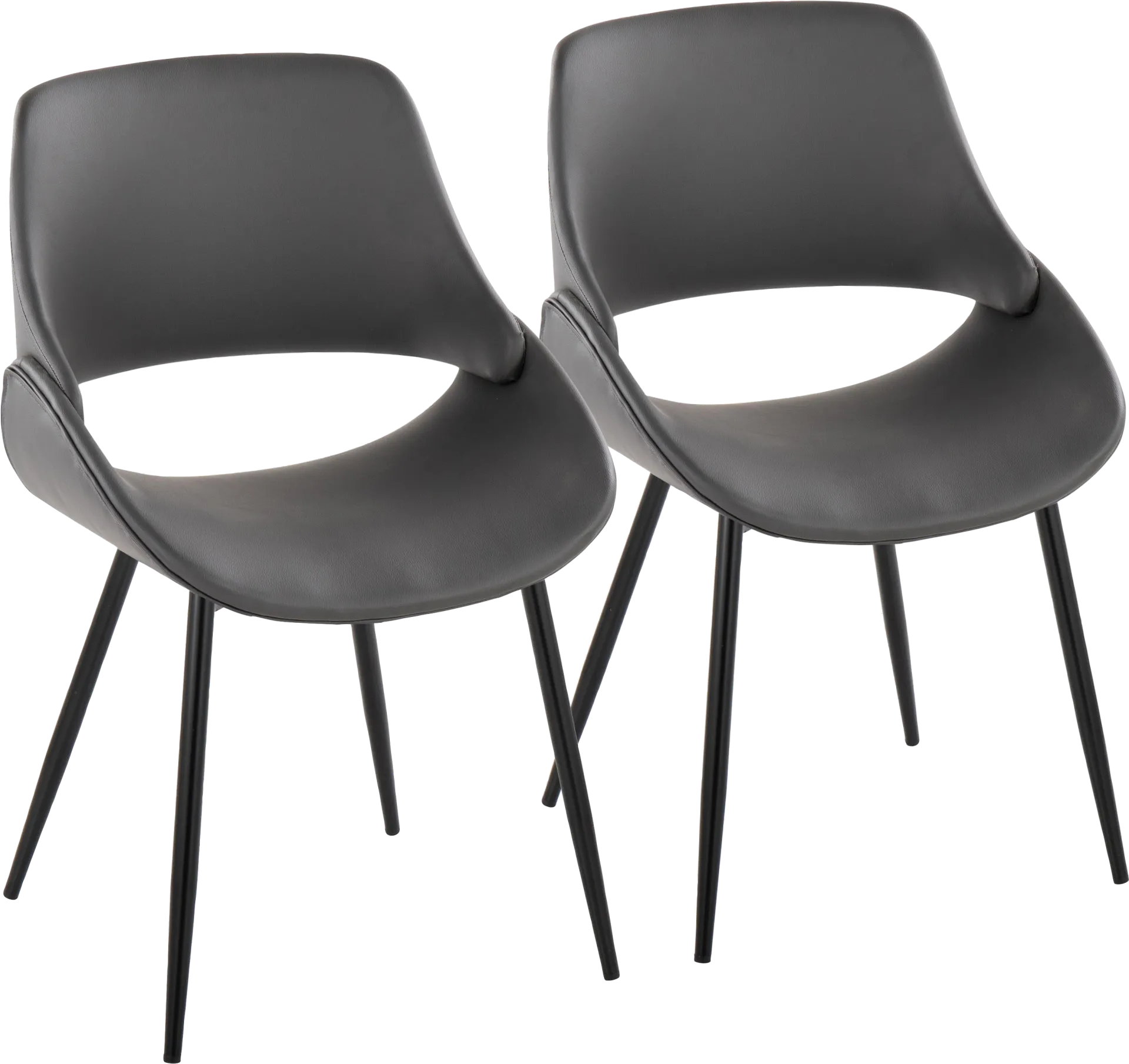 Stroble VI Gray Dining Chair, Set of 2 - Image 1