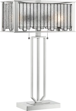 Mesa Alley Silver Lamp