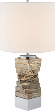 Thames View Silver Lamp