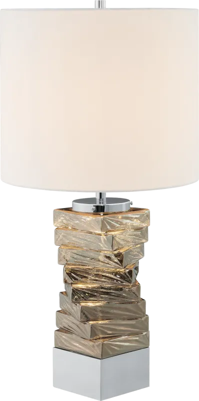 Thames View Silver Lamp
