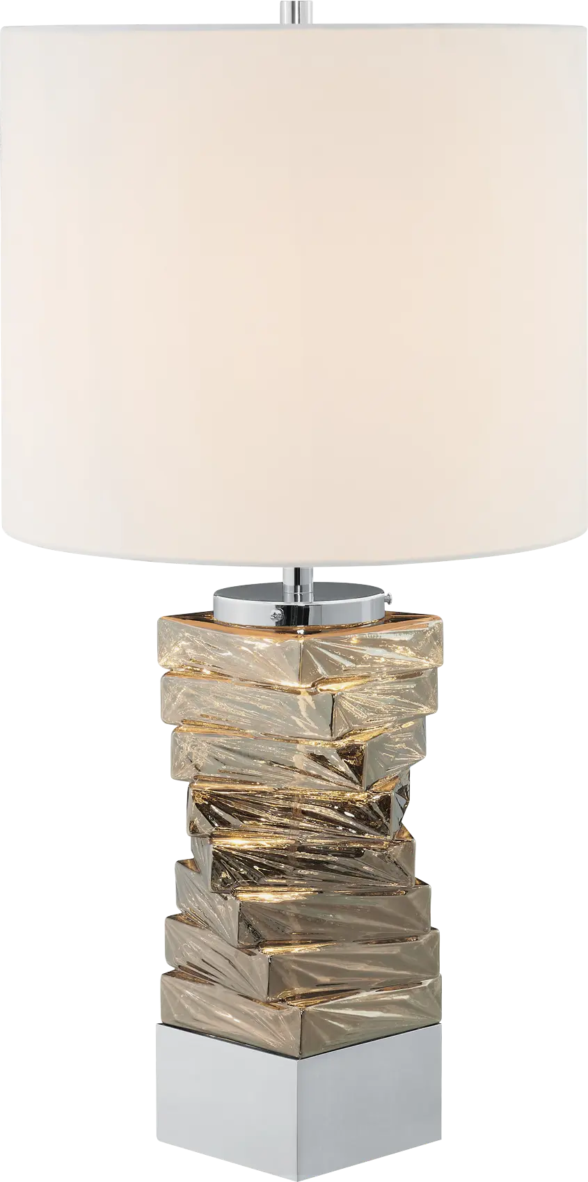Thames View Silver Lamp