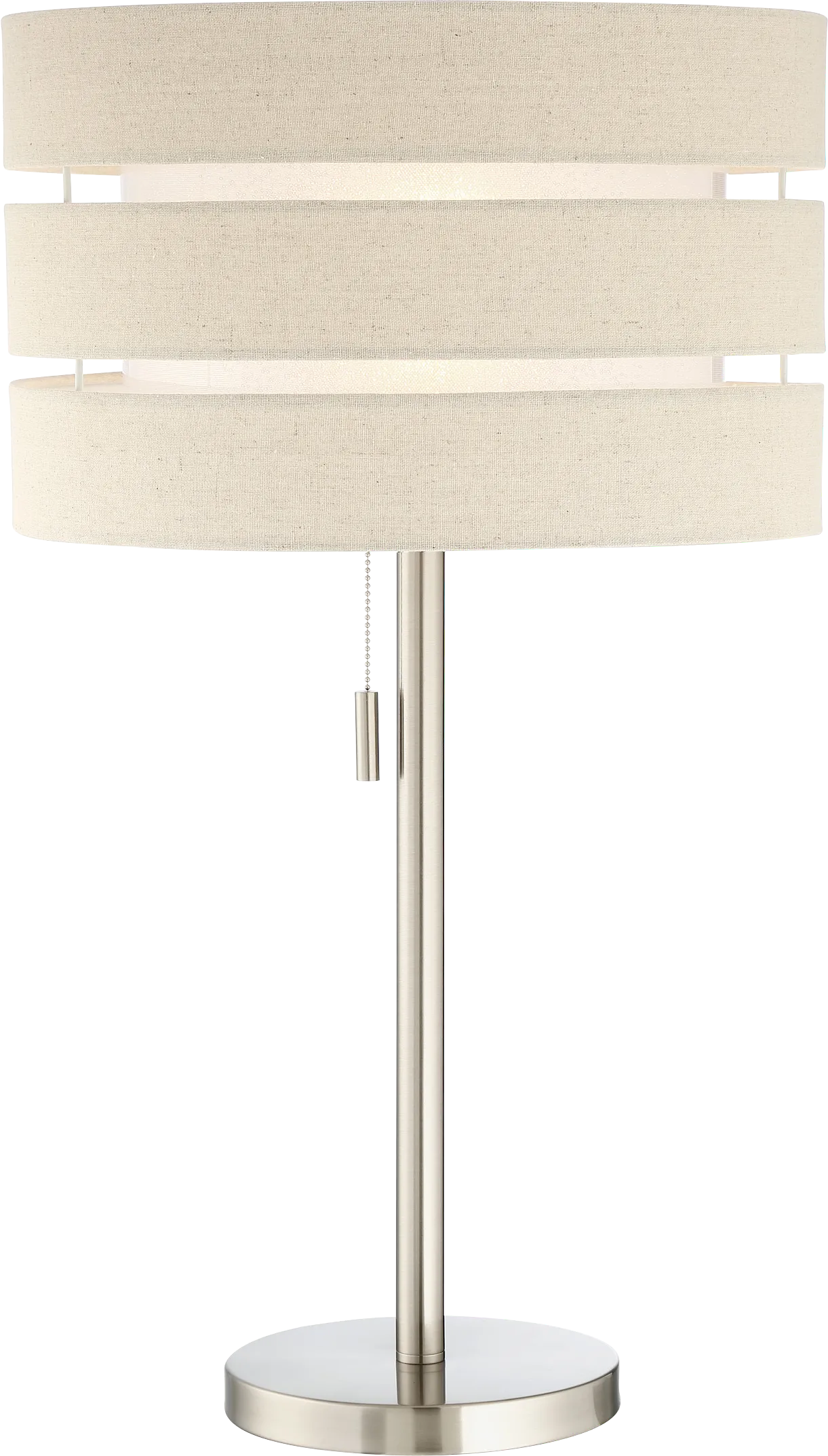 Quaylo Lane Silver Lamp - Image 1