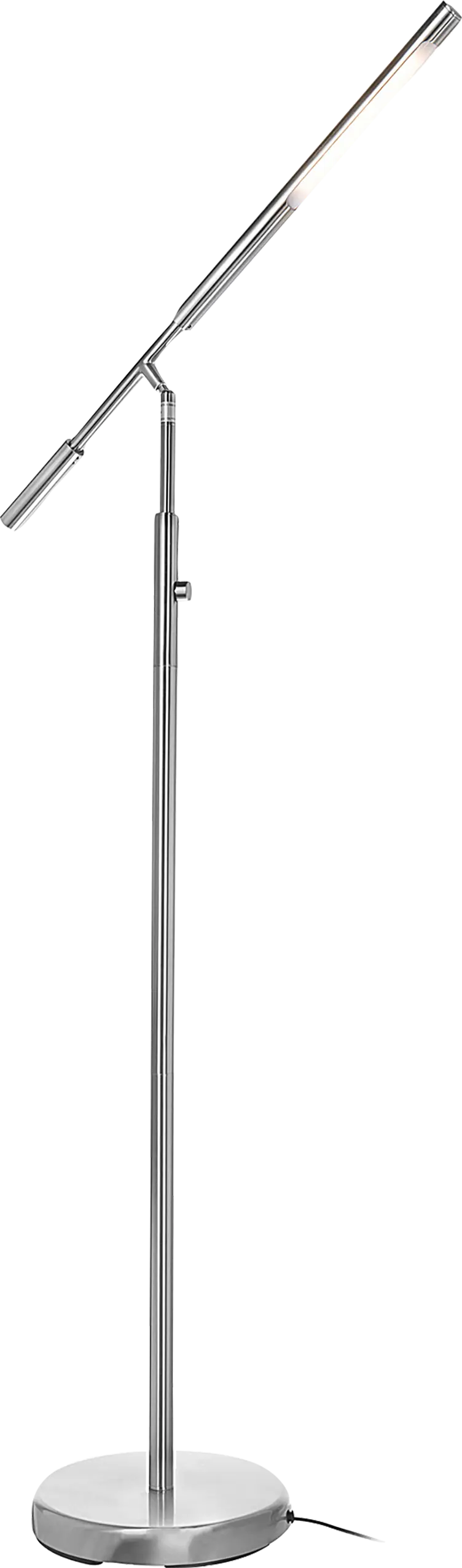 Lawnton Loop Silver Floor Lamp