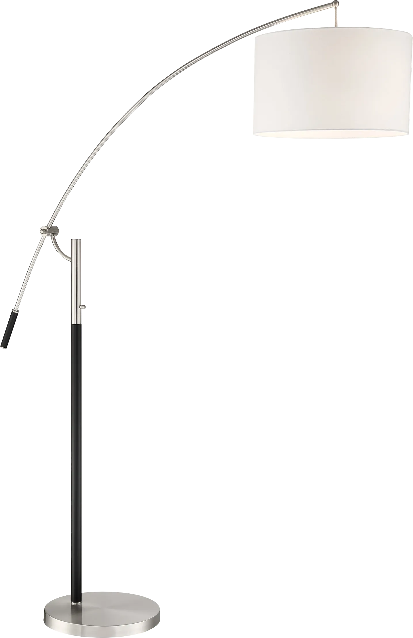 Pico Alley Silver Floor Lamp - Image 1