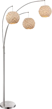 Miener Nest Silver Floor Lamp