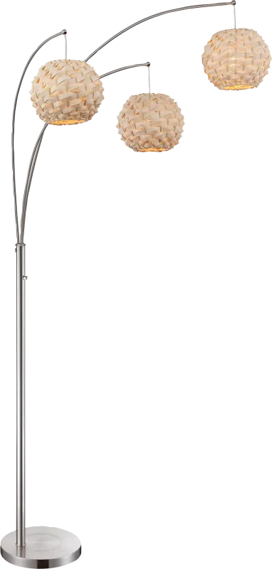 Miener Nest Silver Floor Lamp