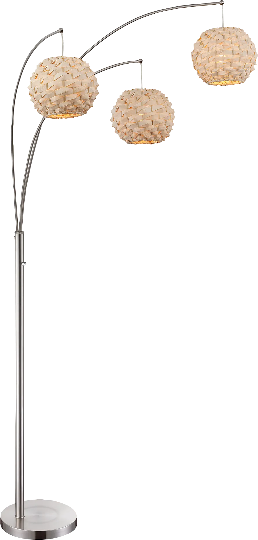 Miener Nest Silver Floor Lamp - Image 1