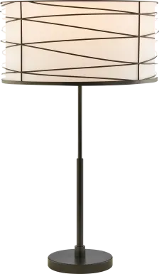 Volusia Gate Black Outdoor Lamp