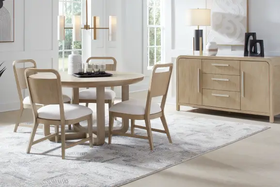 Canyon Sandstone Round Dining Table