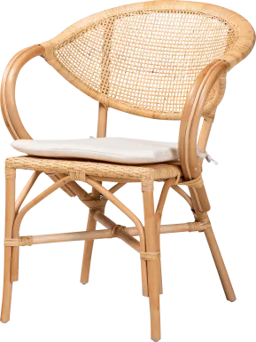 Aquadilla Brown Arm Chair