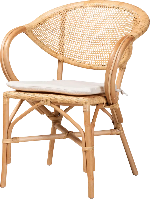 Aquadilla Brown Arm Chair