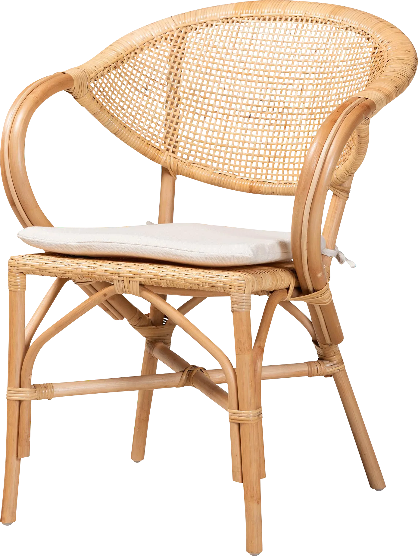 Aquadilla Brown Arm Chair - Image 1