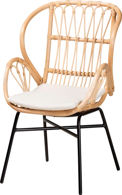 Enadia Brown Arm Chair