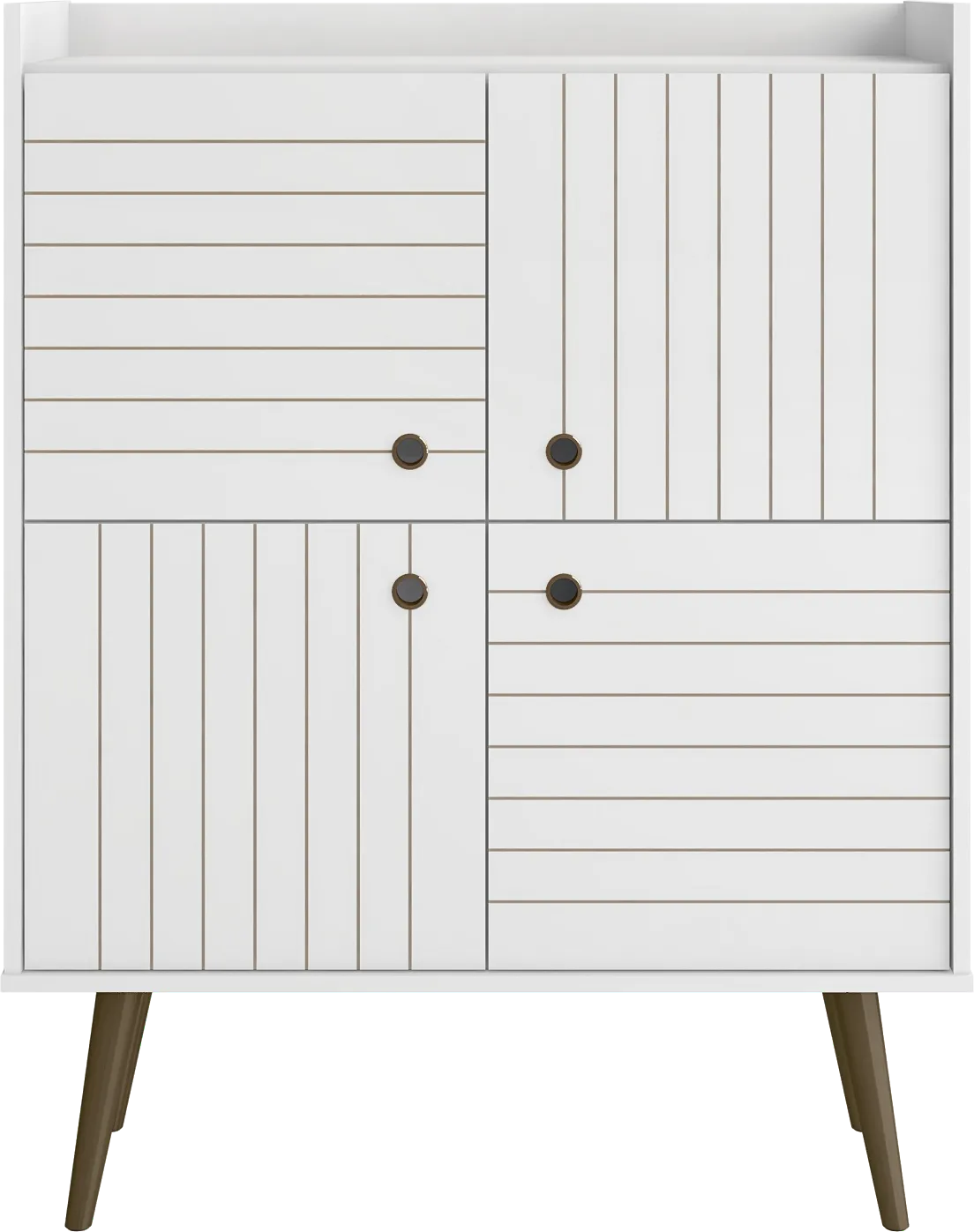 Corriedale White Accent Cabinet