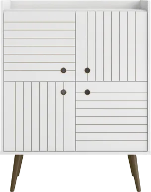Corriedale White Accent Cabinet