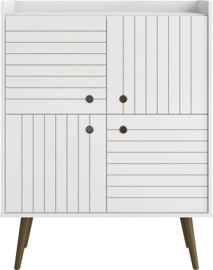 Corriedale White Accent Cabinet