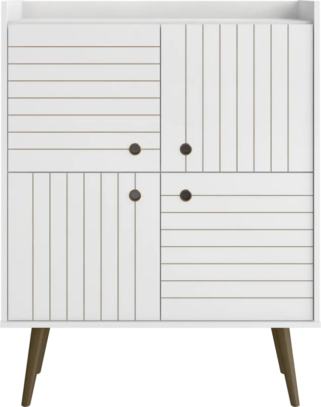 Corriedale White Accent Cabinet