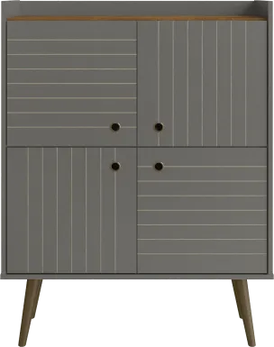 Corriedale Gray Accent Cabinet