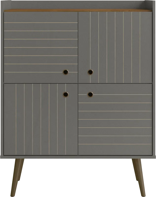Corriedale Gray Accent Cabinet