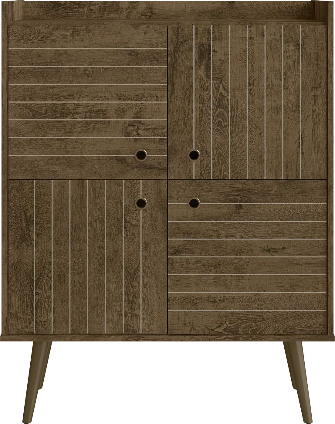 Corriedale Brown Accent Cabinet - Image 1