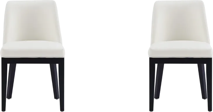 Doescher Cream Dining Chair, Set of 2