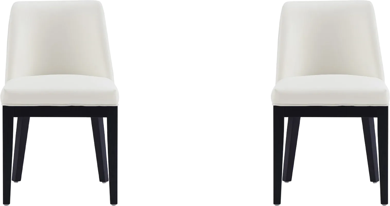 Doescher Cream Dining Chair, Set of 2