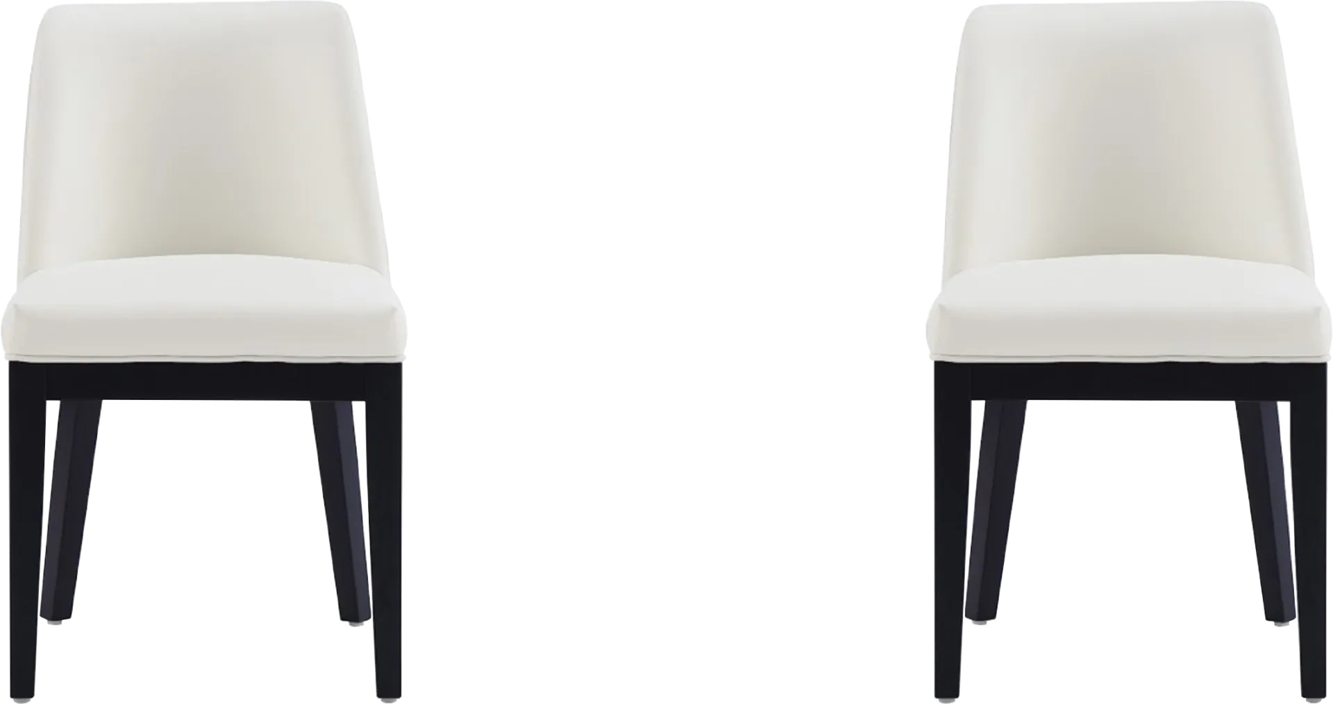 Doescher Cream Dining Chair, Set of 2 - Image 1
