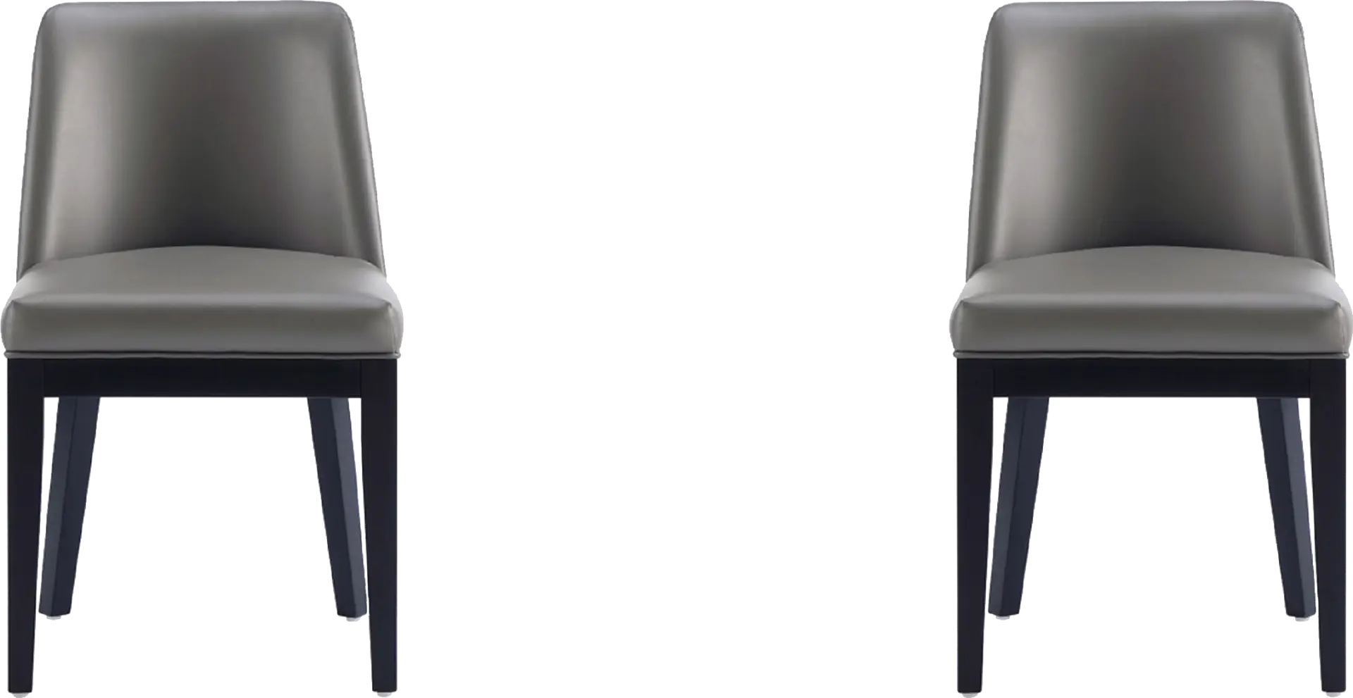 Doescher Gray Dining Chair, Set of 2