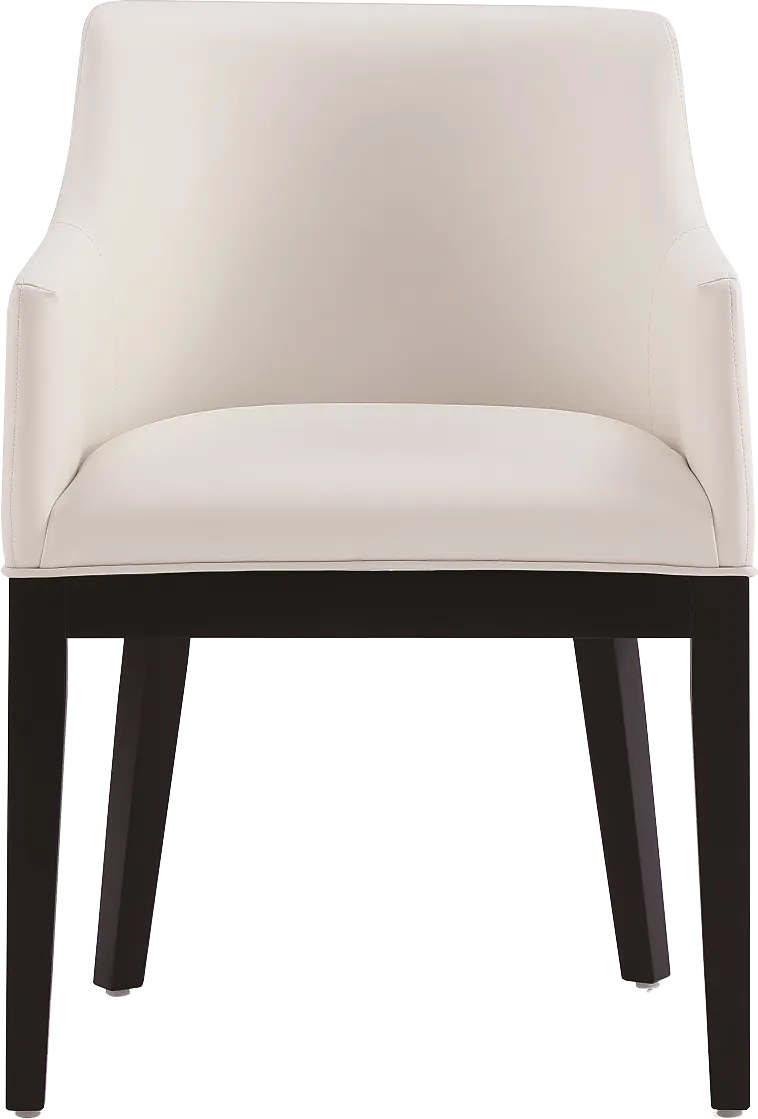Doescher Cream Arm Chair - Image 1