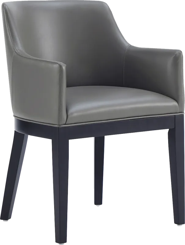 Doescher Gray Arm Chair