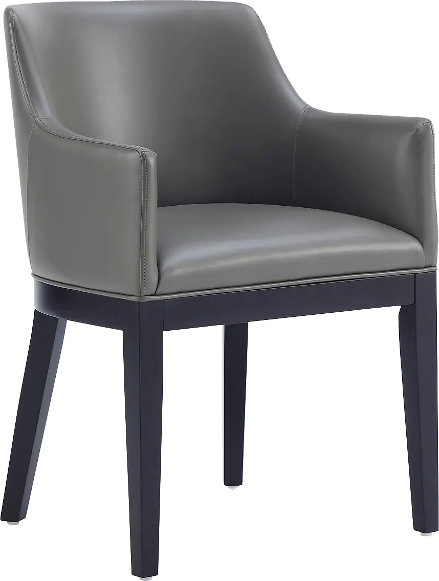 Doescher Gray Arm Chair