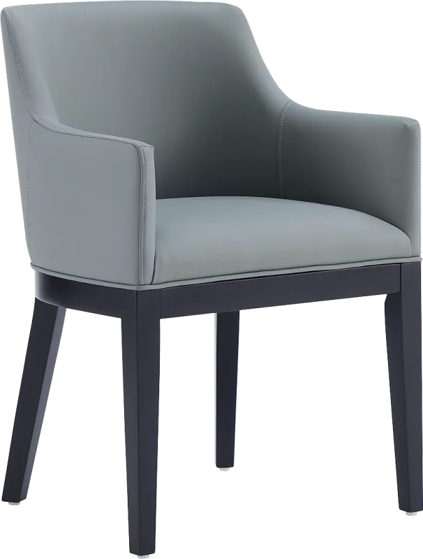 Doescher Pewter Arm Chair