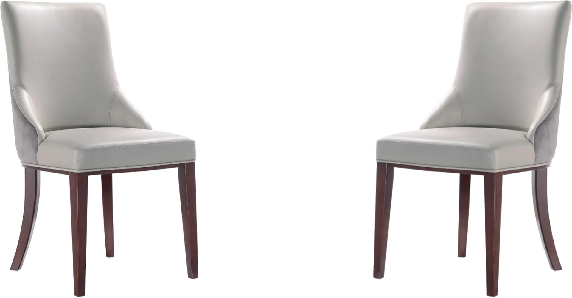 Glaspey Light Gray Dining Chair, Set of 2 - Image 1