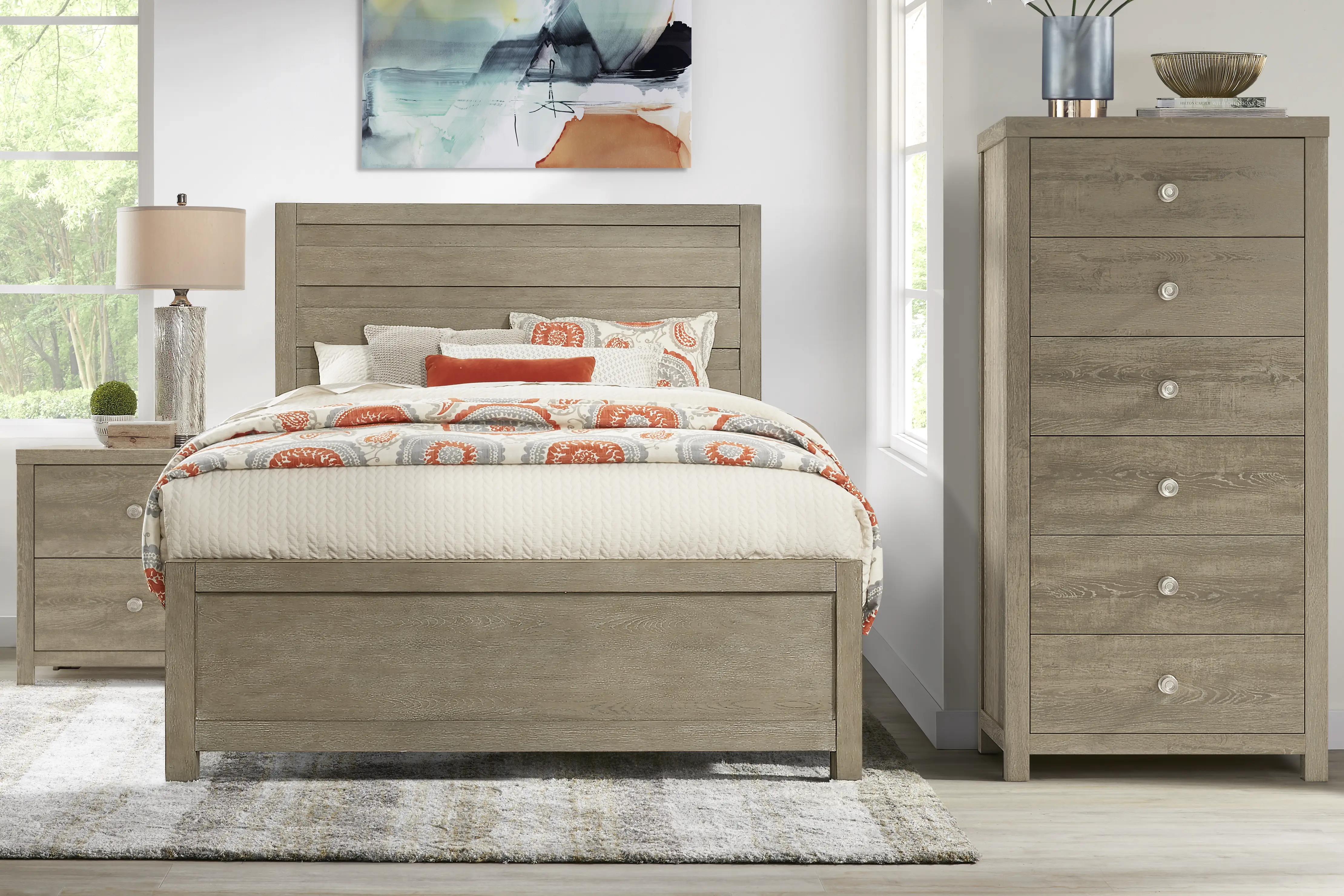 rooms to go grey dresser Marlow Gray Dresser