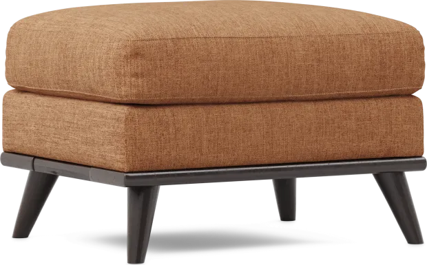 East Side Russet Ottoman