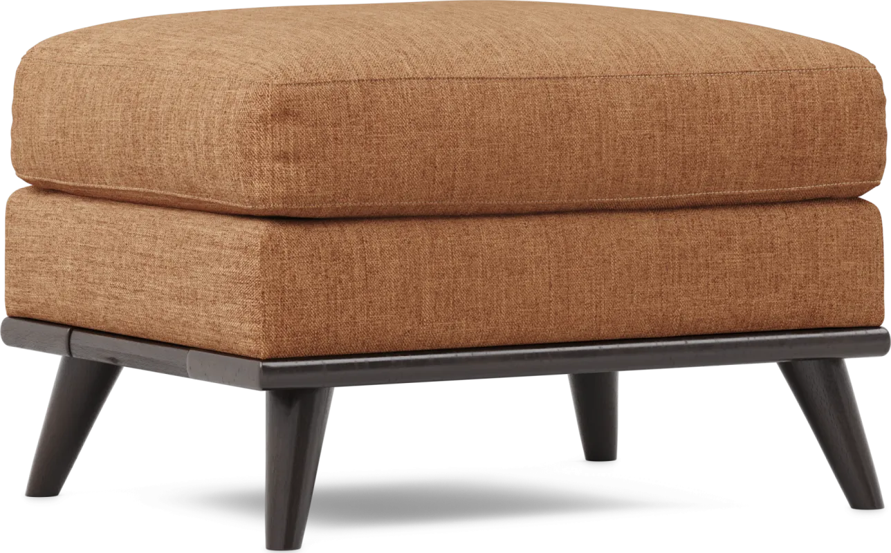 East Side Russet Ottoman