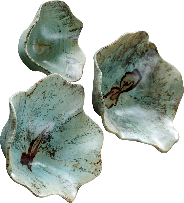 Jaffna Blue Wall Art, Set of 3