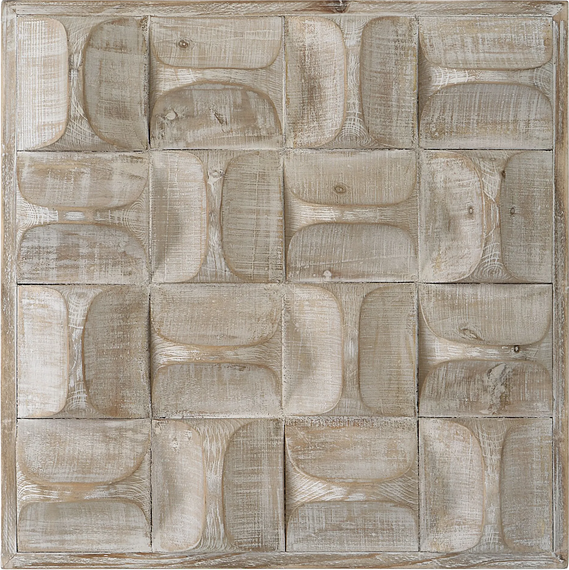 Jumano White Wall Art