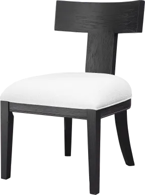 Obregon Black Accent Chair