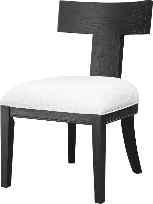 Obregon Black Accent Chair