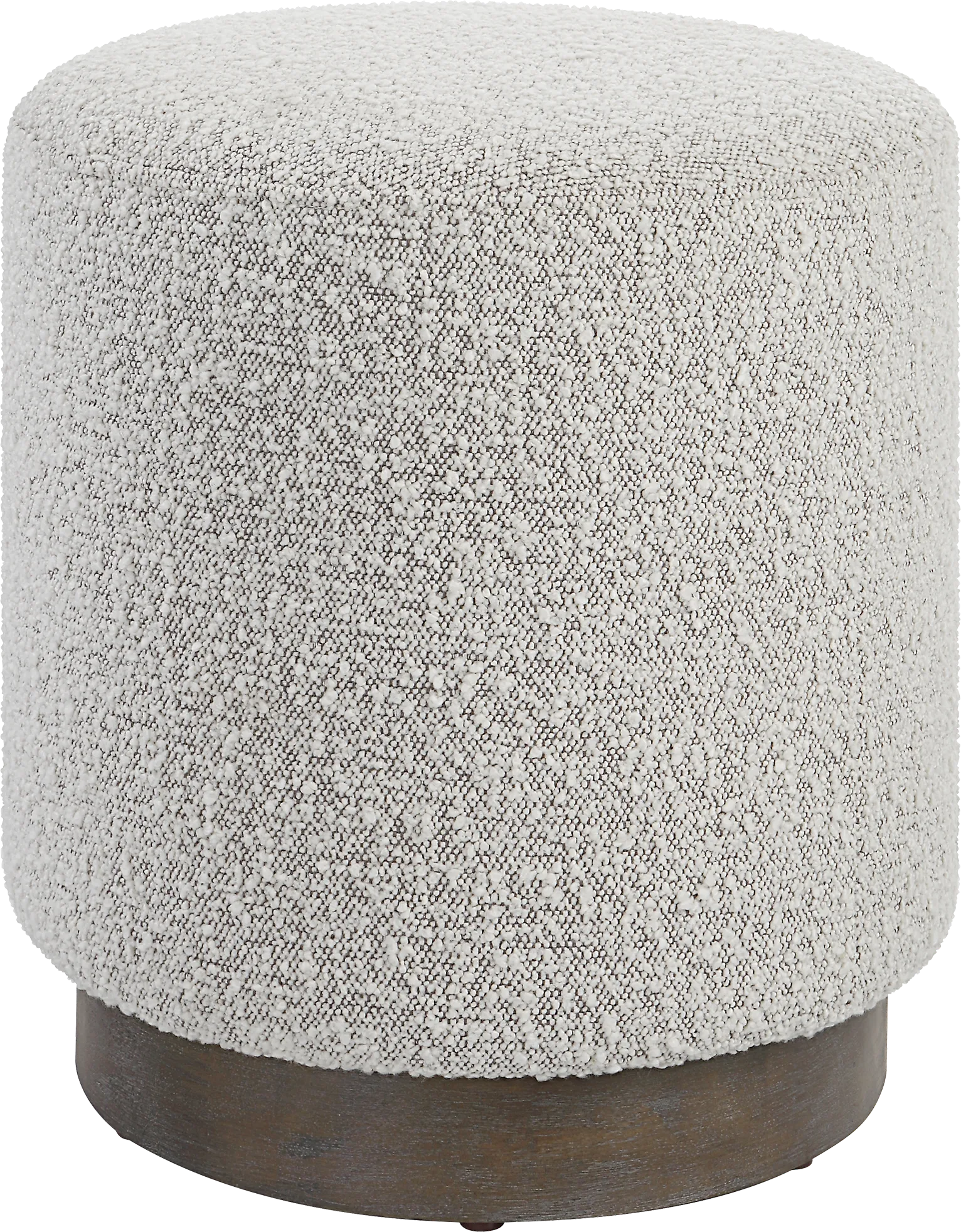 Majatlan White Ottoman - Image 1