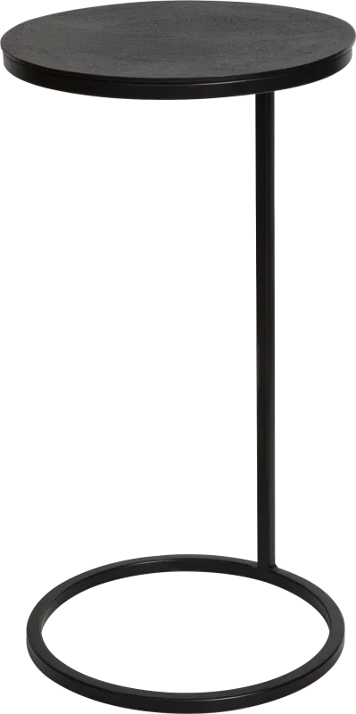 Navika Black Accent Table