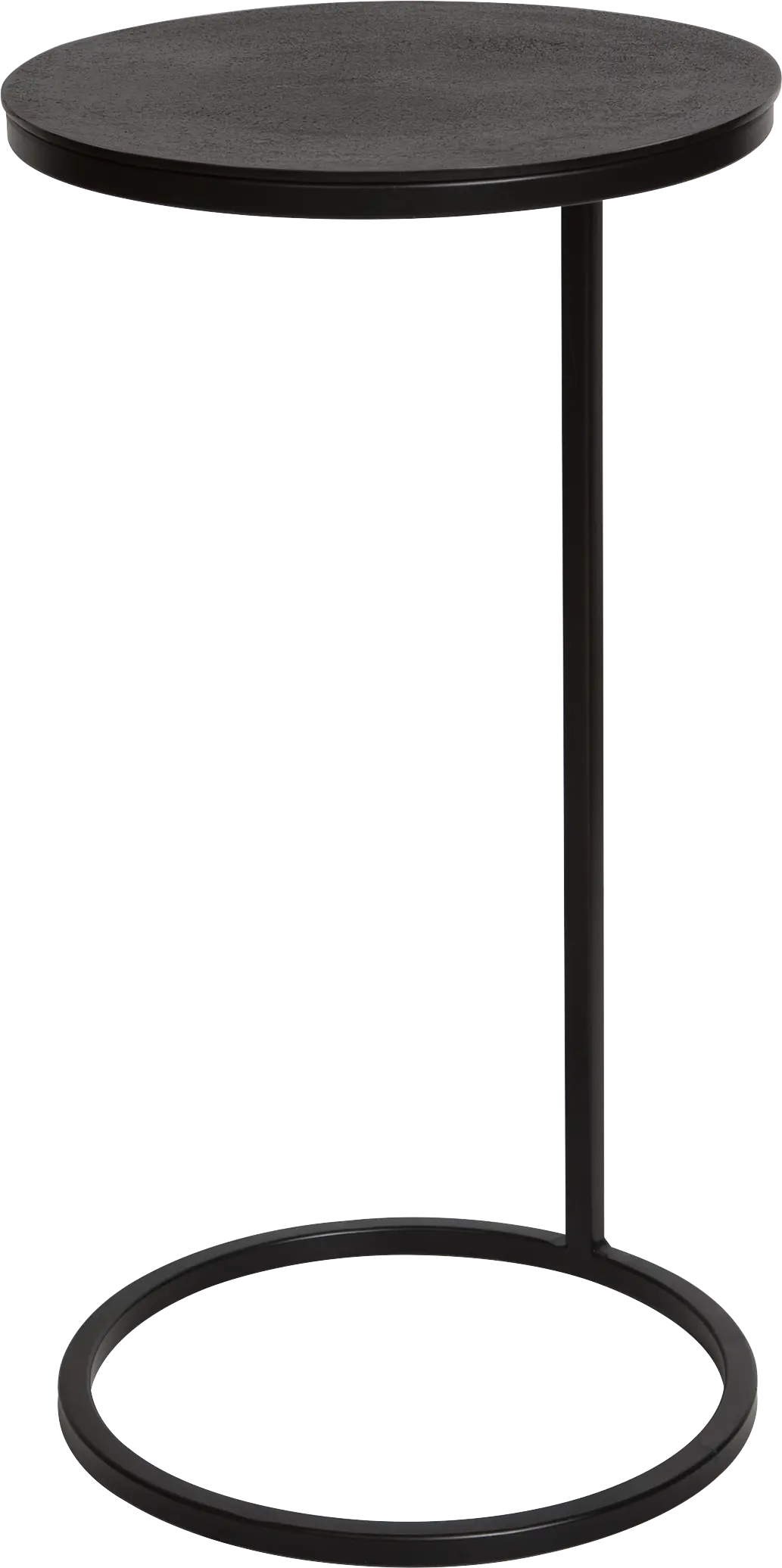 Navika Black Accent Table